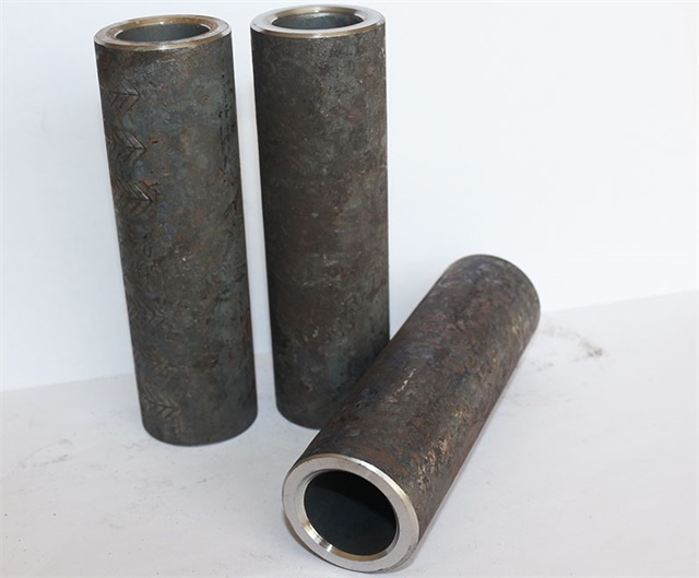 皇姑冷挤压钢筋套筒应该怎么样激光打标